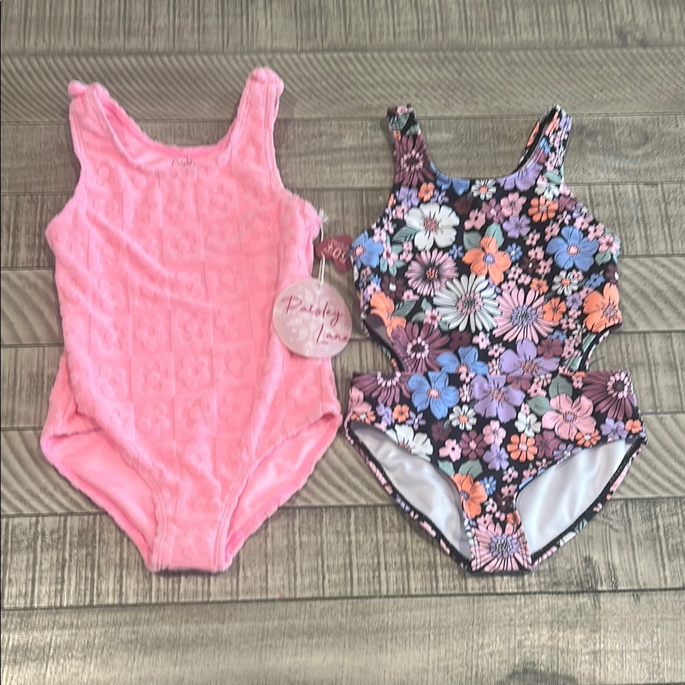 Pink One Piece Swimsuit with Classic Tank Style